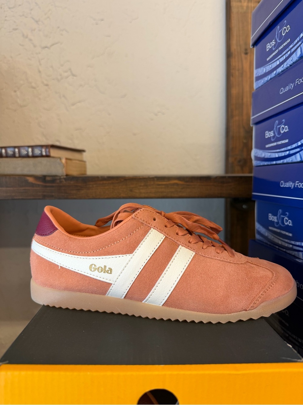 Gola Bullet Suded Sneaker Terracotta